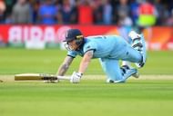Ben Stokes' bat hit a throw from the deep resulting in a total of 6 runs for England